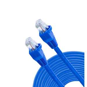 GE 50ft. Cat6 Ethernet Internet Cable, Blue