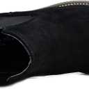 Bruno Marc Men's Suede Leather Chelsea Ankle Boots,Size 13,Black,URBAN-06