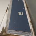 Treocho 53.1" Console Table with 3 Drawers, Modern Entryway Table, 2-Tier Narrow Long Sofa Table Behind Couch Table for Living Room, Hallway, Blue