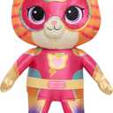 Disney Junior SuperKitties Su-Purr Charged Ginny to The Rescue Lights and Sounds 12-inch Figure, Kids Toys for Ages 3 Up by Just Play (Medium)