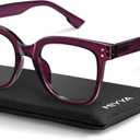 miyya Blue Light Glasses for Women & Men Oversized UV & Blue Light Blocker Chunky Frames, Stylish Eyewear Accessories