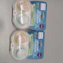 Philips Avent Ultra Soft Pacifiers - Orthodontic Design, for Babies 0-6 Months, Flexible Shield, Silicone Symmetrical Nipple, BPA-Free, 2 Sterilizing Cases, 4 Pack, SCF091/49