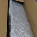 Enclosed Stainless Steel Cat Litter Box with Lid Extra Large Litter Box for Big Cats XL Metal Litter Pan Tray with High Wall Sides Enclosure, Non-Sticky, Anti-Leakage, Easy Cleaning (6" Deep Light Grey)