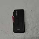 Miimall for Samsung Galaxy Z Fold 3 Case with Privacy Screen Protector, [Anti Spy] Built-in Adjustable Kickstand & Magnetic Hinge Protection Full-Body Protective Case for Galaxy Z Fold 3 5G Black