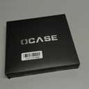 OCASE for iPhone 17 Crossbody Wallet Case - Stylish PU Leather Handbag Phone Purse with Zipper Closure, Card Slots & RFID Blocking - Wrist Strap, Lanyard, Kickstand - Black