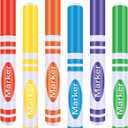 6 Pcs Giant Inflatable Marker Back to School Inflatable Balloon Decorations Large Blow up Marker Set Party Favor for Birthday Home Office Party Decor Photo Prop (27 Inch)