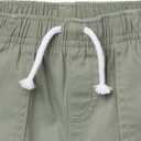 Gerber Baby Girls' Baby Toddler Girls' Twill Shorts (6-9 Months, Olive)