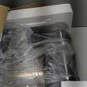 POWWA Stand Mixer, 6.5QT 10 Speeds Tilt-Head Electric Stand Mixer, 3-In-1 Kitchen Mixer with Bowl, Dough Hook, Whisk and Beater, Food Mixer for Baking and Daily Use (BLACK WHITE)