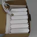 EZVALO 6 Pack Motion Sensor Night Lights with Charging Station, Sync LED Stair Lights Indoor, 1500mAh Rechargeable, Magnetic & Dimmable, 3000K Soft White, Portable Nightlight for Hallway, Stairs