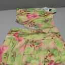 Women's Mini Skirt Set 2 Piece Floral Print Tube Top Skirts Going Out Outfits Beach Vacation Clothes, Size L