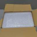 6 Pack Extra Large Pencil Box with Removable Divider, Thickened Pencil Case Bulk, Clear Crayon Marker Organizer Stackable Plastic Small Storage Containers for Pen Craft School Supplies (Multi)