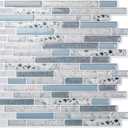 Art3d Peel and Stick Kitchen Backsplash Self-Adhesive Wall Tile Stone, 10 Sheets (A85)