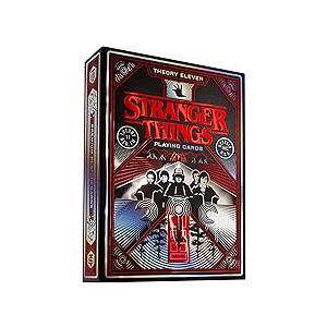 theory11 Stranger Things Premium Playing Cards, Poker Size Standard Index 4 Pack