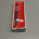 REVLON Silicone Bristle Heated Hair Styling Brush | Fast, Long Lasting Volume for Easy Styling | 1" Barrel for Full Body and Smooth Styles (Black/Pink)