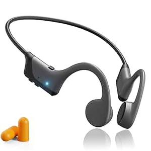 HELIX Bone Conduction Headphones,Open Ear Headphones Bluetooth5.4 with Mic,Wireless Headphones 10H Playtime, Waterproof Sport Headphone Suitable for Running,Cycling, Outdoor Sports Black