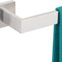 36 Inch Towel Bar for Bathrooms 12/16/24/28/32/36 Inch Stainless Steel 304 Brushed Nickel Towel Holder Modern Square Towel Rod Rustproof Wall Mount (Brushed Nickel, 36 Inch)