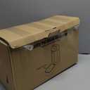 Automatic Dog Water Bowl Dispenser - 2.4 Gallon Stainless Steel Gravity Pet Water Feeder with Ergonomic Handle Design Anti Splash Drinking Bowl Without Filter Easy to Clean Multi-Pet Use