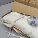 Cat Window Perch with Industrial-Grade Suction Cups - Solid Pine Wood Hammock Bed, Soft Cushion - 42 lb Capacity for Cats Inside (Medium, Beige)