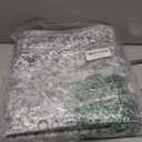 vivorug Runner Rug 2'x7' Vintage Washable Non-Slip Runners for Hallways Kitchen Entryway Laundry Room Carpet Hallway Runner Ivory/Silver