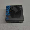 Logitech G435 LIGHTSPEED and Bluetooth Wireless Gaming Headset - Lightweight over-ear headphones, built-in mics, 18h battery, compatible with Dolby Atmos, PC, Mobile - Black