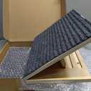 TNELTUEB 2 Pack Upgraded Dog Ramps for Stairs, Adjustable Stair ramp for Dogs,Portable Dog Stairs with Mat for Small Dogs and Cats, Non-Slip Pet Steps for Elderly or Injured Pets