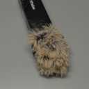 PJYuCien Dog Blankets for Small Dogs Washable - Fluffy Fuzzy Cat Blanket for Couch, Puppy Throw for Furniture with Polyester Fleece, Super Soft Plush for Pet Kitten Doggy, Brown, 24" x 32"