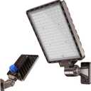 350W LED Parking Lot Light Dusk to Dawn Photocell 5000K Commercial Outdoor Area Light IP65 Waterproof 100-277V 52500LM Wall Mount, 350W Wall Mount-1 Pack