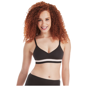 Hanes Women's Wireless, Natural Lift, Modal Full Coverage Bra, Wirefree T-Shirt Bra, Sizes S, black