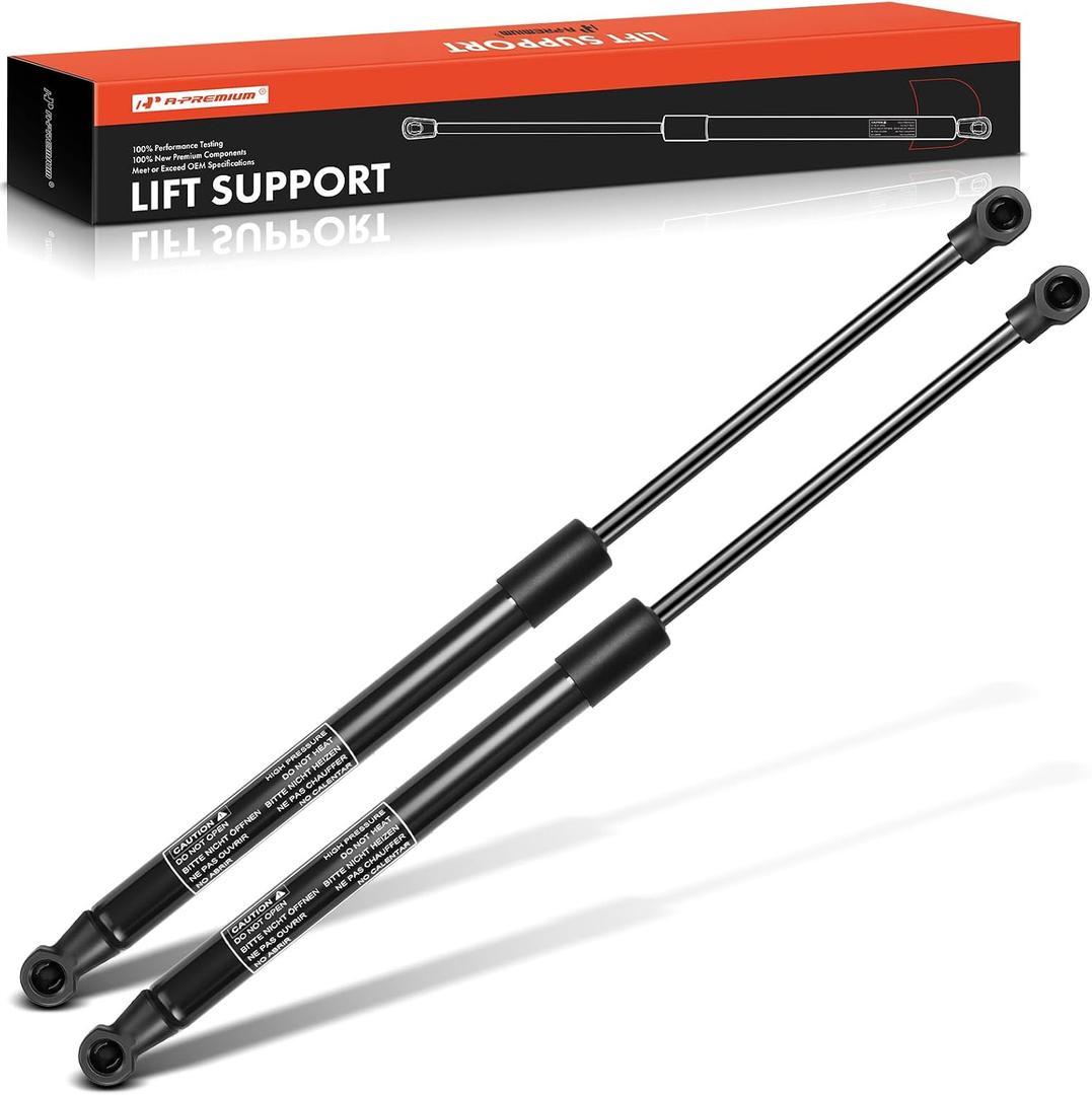 A-Premium Rear Hood Engine Cover Lift Supports Shock Struts Compatible with Porsche Cayman 2014-2016 Hatchback 2-PC Set