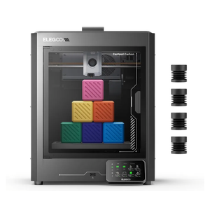 ELEGOO Centauri Carbon 3D Printer, CoreXY 500 mm/s High Speed Printing with Auto Calibration, 320 Nozzle and Built-in Camera, Ready to Print Out of The Box, 256x256x256 mm Printing Size