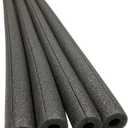 Foam King Brand Insulating Foam Pipe Covers. 3/4 inch by 3 feet, Pack of 4