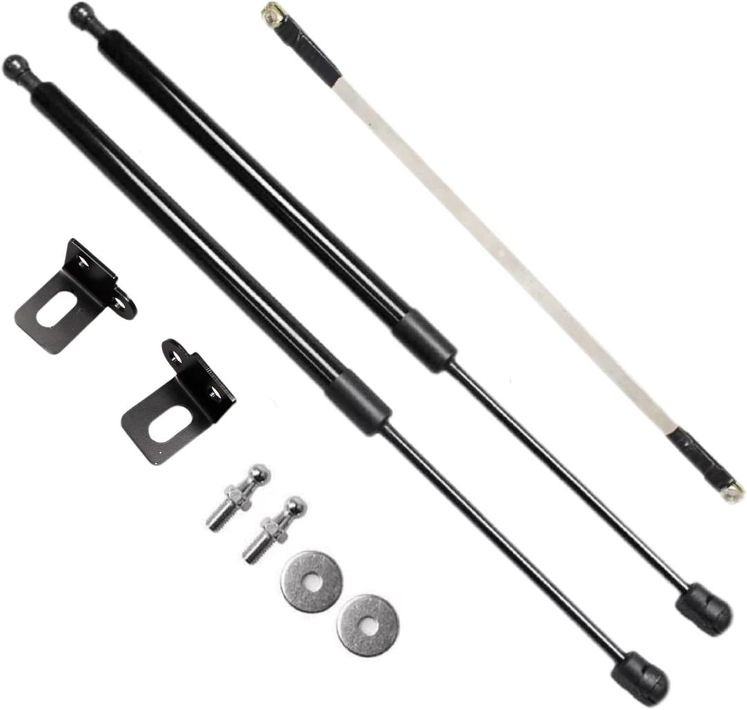 Lift Supports for Honda Accord 10th 2018-2023 Front Bonnet Hood Modify Gas Struts Shock Dampers Spring Rod 2PCS (Normal Black)