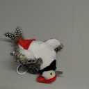 LEWISER Cat Toys, Flapping Wings Cute Woodpecker, No Flying, Chirping Bird Interactive Catnip Toy for Kitten or Small Dogs, Touch Activated, Rechargeable