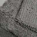 Muddy Mat Pack of 3 Highly Absorbent Microfiber Dog Door Mat and Pet Rug, Non Slip Thick Washable Area Mat Soft Chenille for Kitchen Bathroom Bedroom and Outdoor - Grey Small, Medium & Large