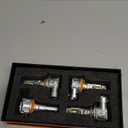 [2025 Upgrade] H 11 90 05 Light Bulbs Combo, [Latest & Brightest] 48000LM 600% Ultra-Bright Real 1:1 Mini Size, 6000K Cool White, Quick Install No Adapter Needed, Pack of 4