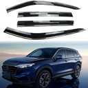 DOPPAPS Window Visors Compatible with Honda CRV 2023 2024 2025 Outside Mount Rain Guards Vent Deflectors 4PCS