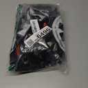 Race Car Balloons,40 Inch Racetrack Number 1 Balloons,Big Number Balloons Black for 0st Birthday Race Car Theme Party Decor Supplies 7 Pcs