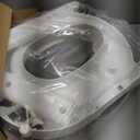 Potty Training Seat SKYROKU Potty Training Toilet with Step Stool Ladder, for Kids Boys Girls Toddlers - Comfortable Safe Potty Seat with Anti-Slip Pads Ladder 8838-Grey