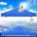 Pop Up Canopy Tent, 8x8 Outdoor Shade, Easy Set Up Tent, Portable Instant Beach Canopy Tents, Sun Shelter for Events, Parties, Camping