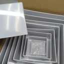 10 Pcs Acrylic Buffet Risers, Large Stackable Food Display Stand, Nesting Cube Box with Hollow Bottom, Food Risers for Buffet Table Dessert Jewelry Catering(10'' 9'' 8'' 7'' 6'' 5'' 5'' 4'' 4'' 3'')