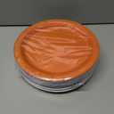 60Pcs Blue Cartoon Dog Birthday Party Supplies 9" Orange Blue Plates Puppy Tableware Set Disposable Colorful Polka Dots Paper Plates Dog Party Decorations for Kids Boys Girls Birthday Baby Shower