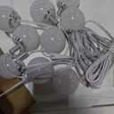 Lighted Makeup Vanity Desk, 35.4W x 15.7'D x 54H, White (with Lights and Mirror, Dimming Function, 2 Drawers and 1 Cabinet, Open Shelves) by Boahaus