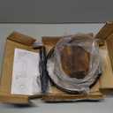 Across-Star Lazy-Susan-Organizer-Spice-Rack, Rotating Spice Organizer For Cabinet Pantry, Seasoning Holder Spice Shelf With Adjustable Height, Kitchen Counter Shelf Countertop Organizer (10"D x 10"W x 13.19"H, Rustic Brown)