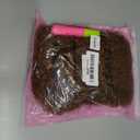 EV&ET Pre-sretched Afro Kinkys Bulk Human Hair Human Hair for Locs/Twists/Braids/Repair Locs Afro Kinky Curly Bulk Can Bleach And Dye(#30,12inch 50g)