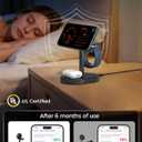 Hevanto 2026 3 in 1 Wireless Charging Station for Apple MagSafe Charger, 15W Fast Magnetic Mag-Safe Charger Stand for iPhone 17 16 15 14 13 12 17e Apple Watch AirPods Series, Gifts for Men