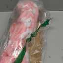 JQSH Gripper Strip Frame, Rug Hooking Frame, Punch Needle Frame, Cross Stitch Hoop, with Frame Flannel Cover (9.8*9.8 inch)