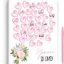 Wedding Party Decorations,Perfect Gift for Newlyweds, Themed Wall Decor with Balloons and Flowers, Romantic Gift for Couples, Ideal for Home Decoration and Wedding Guest Books