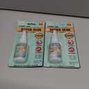 2 x Super CA Glue Liquid, Clear Quick Dry Cyanoacrylate Adhesive for Wood Plastic Leather Metal Pottery Glass Ceramic Shoe Sole Repair, Instant Strong Bond for Jewelry, Craft, 3D Models, Woodworking (25gx1)