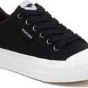 Rocket Dog Women's Cheery Comfort Plush Foam Sneaker (6.5, Black)
