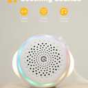 White Noise Sound Machine with 27 Soothing Sounds,Sleep Sound Timer and Memory Function - Portable Sound Machine for Baby and Adult at Home,Office,Travel and More